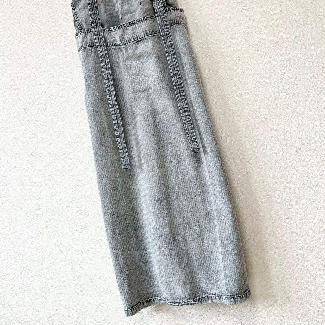 定価10万 Y'S ヨウジヤマモト 22SS ジャンパースカート シャンブレー