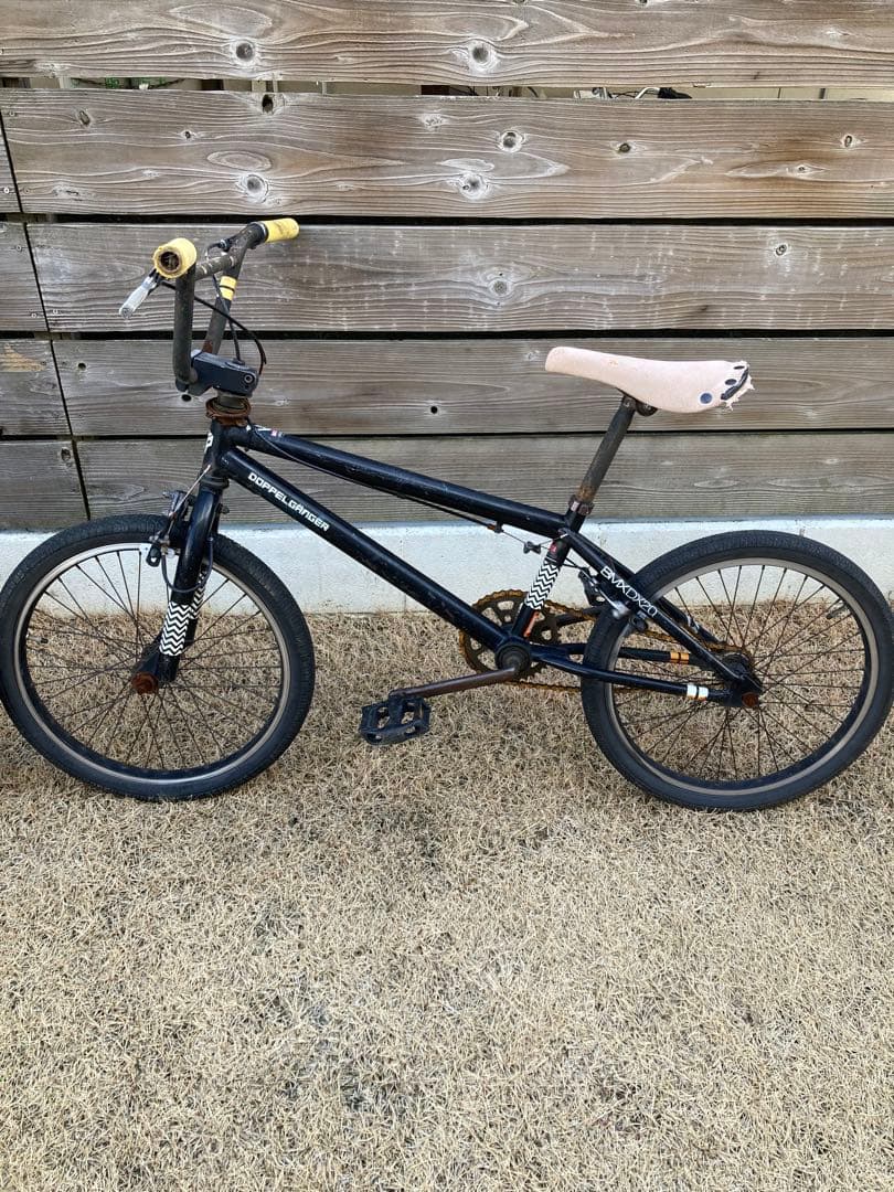BMX 自転車 20インチ ブラック ベージュ
