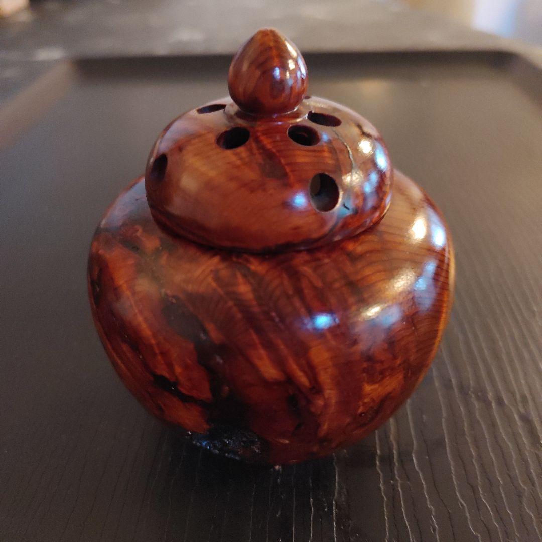 希少　屋久杉樺　香炉