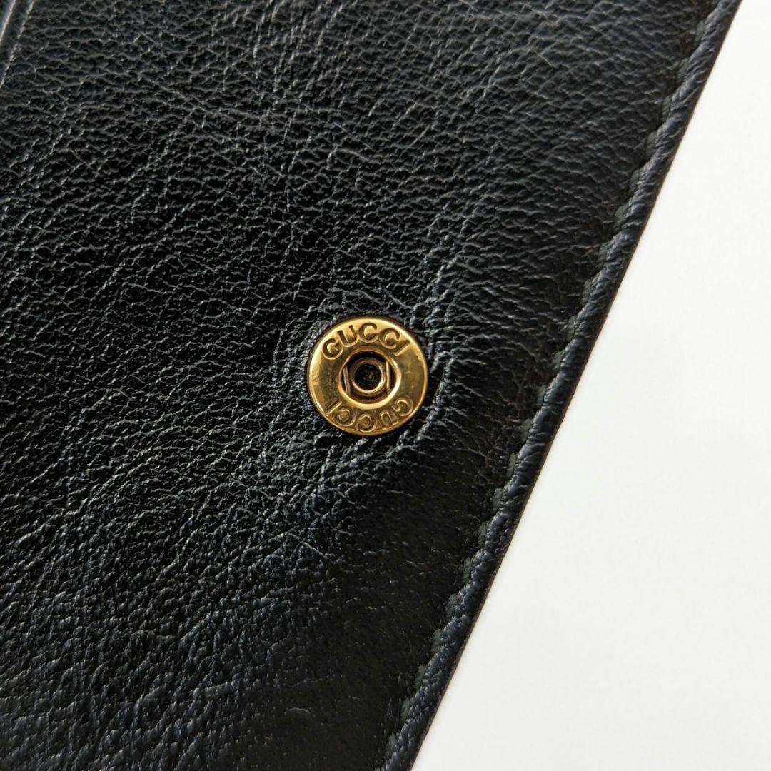 【美品】GUCCI グッチ GGマーモント 折り財布 マルチカラー