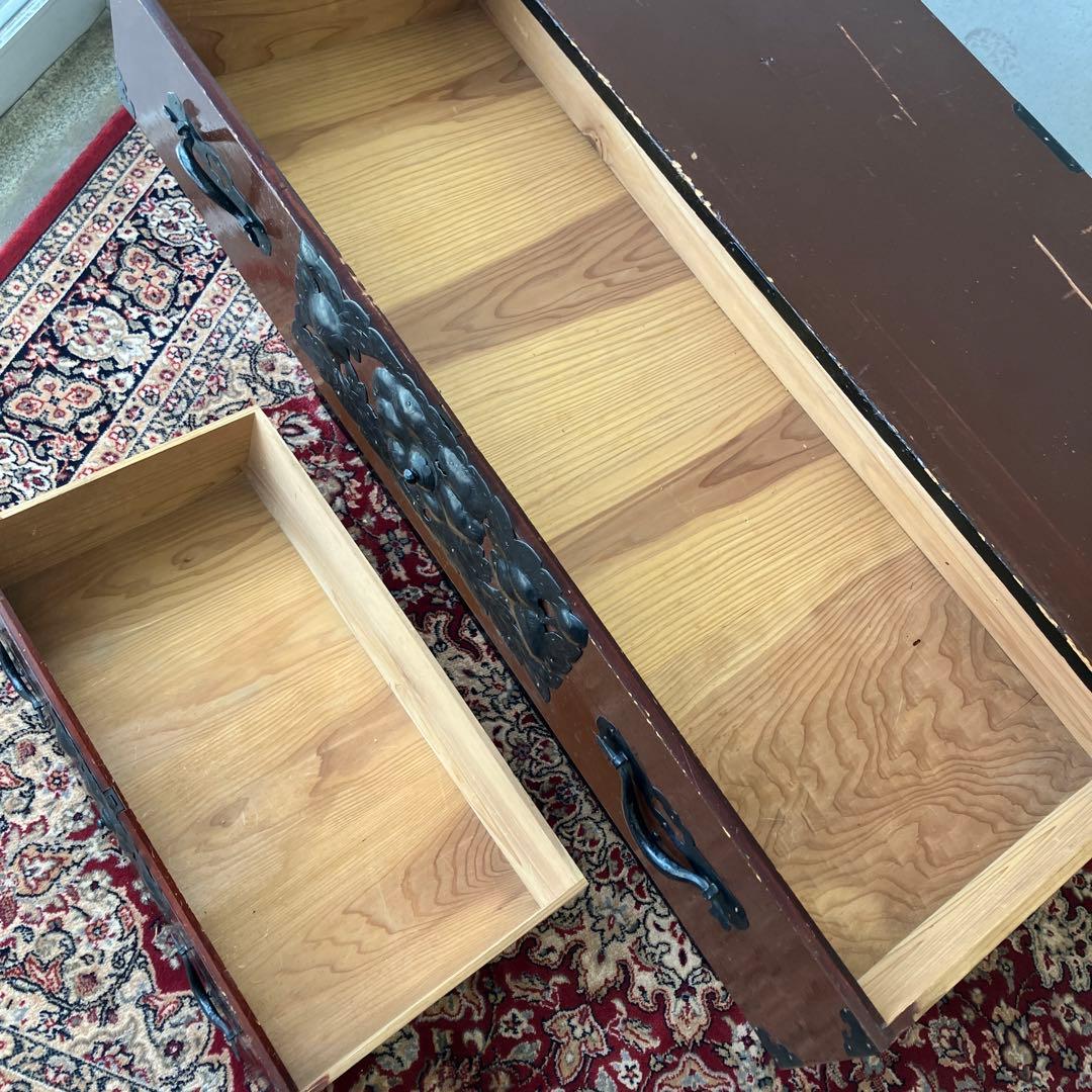 昭和レトロ 古家具 仙台箪笥 7杯 引き出し 和箪笥 ビンテージ ヴィンテージ