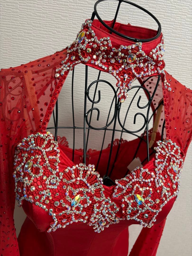 ちゃこ　チャコット社交ダンスドレス スタンダード モダン デモ パーティ