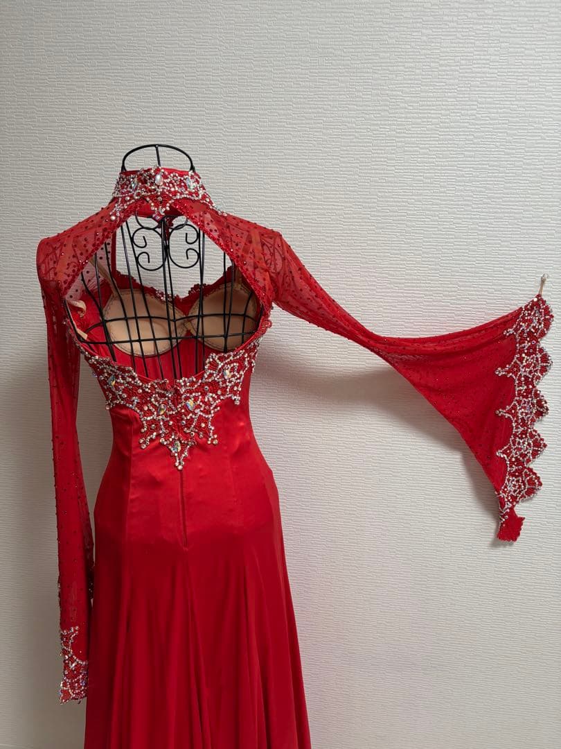 ちゃこ　チャコット社交ダンスドレス スタンダード モダン デモ パーティ