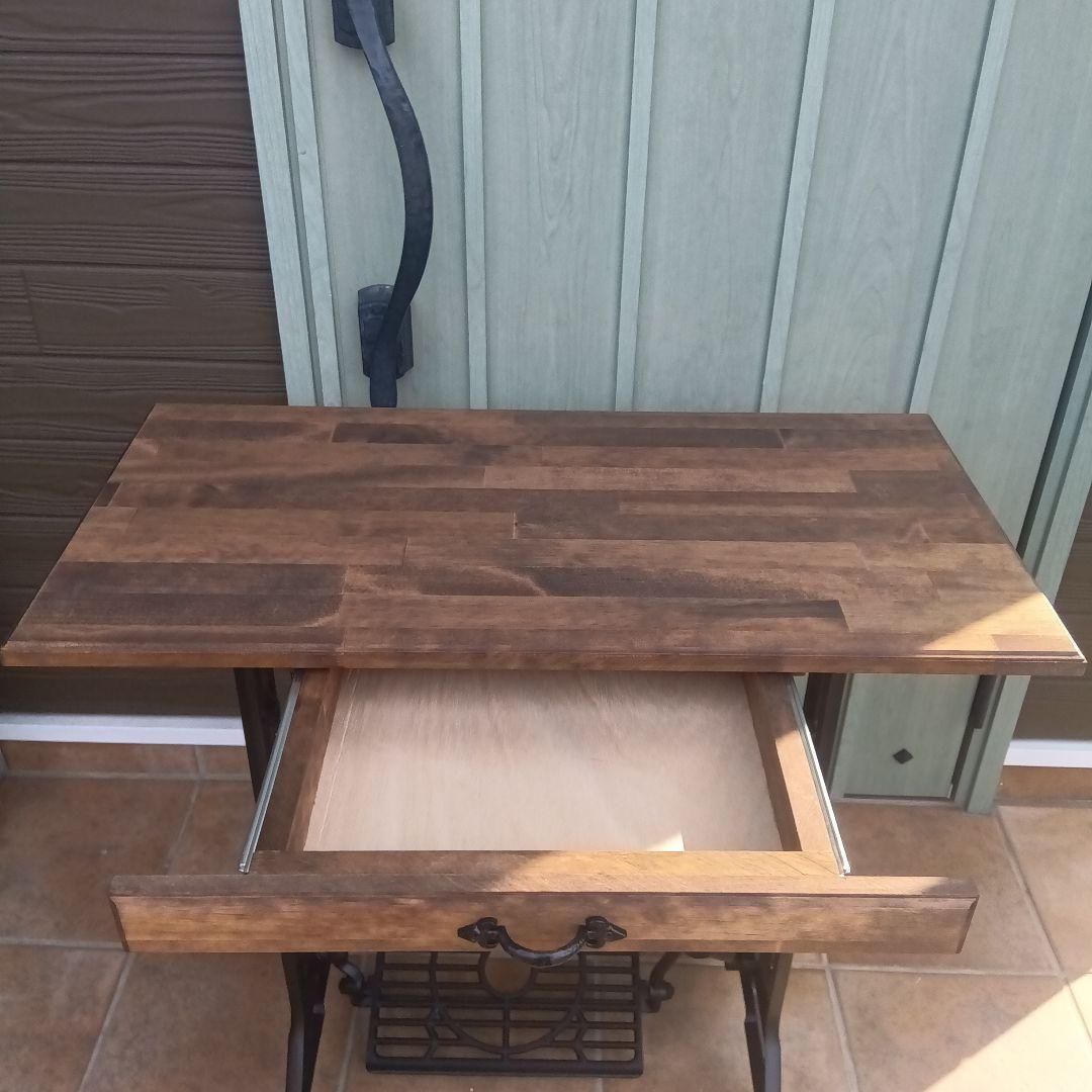 足踏みミシン用天板　足踏みミシンテーブル