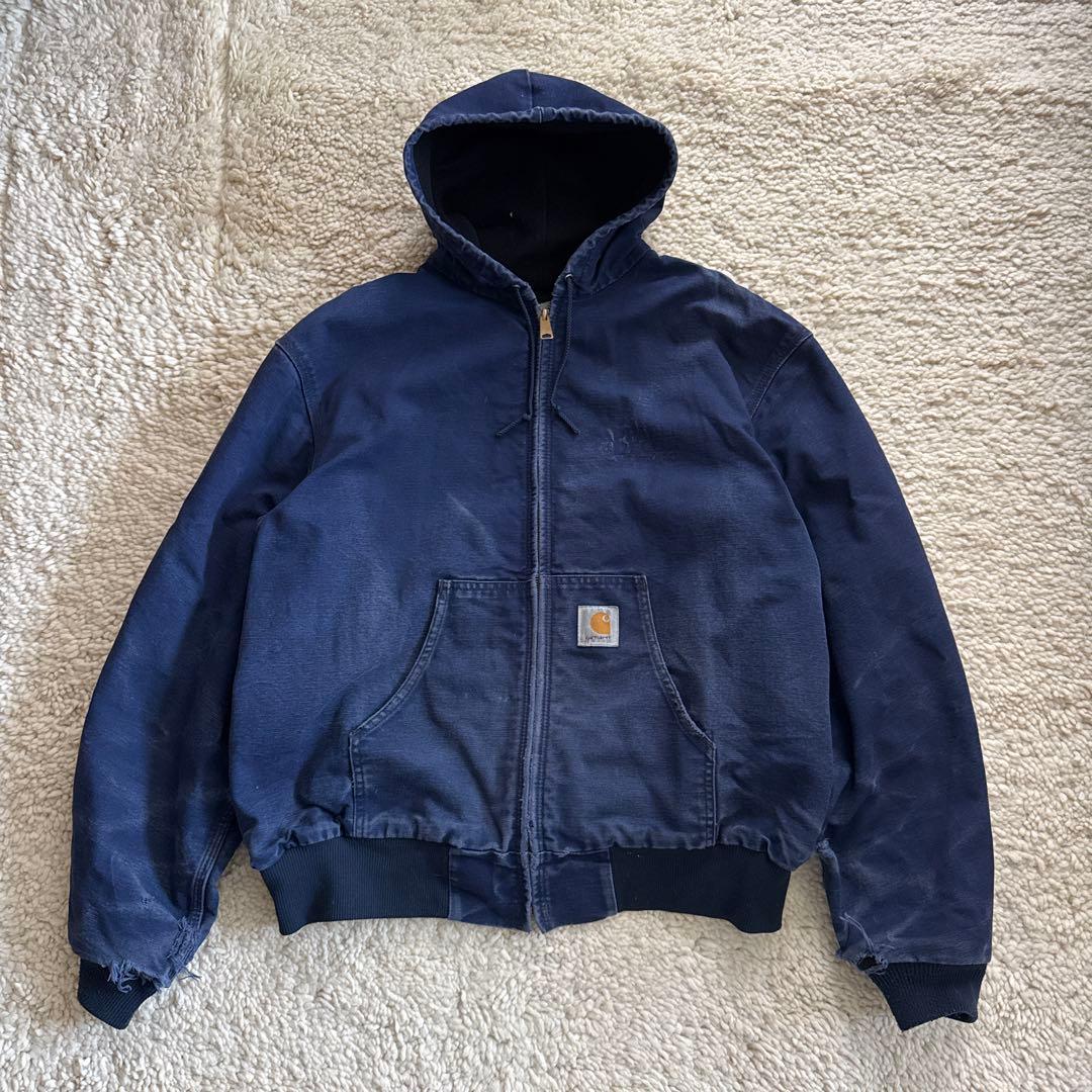 Carhartt 希少90s アクティブジャケット USA製 フェード【M】