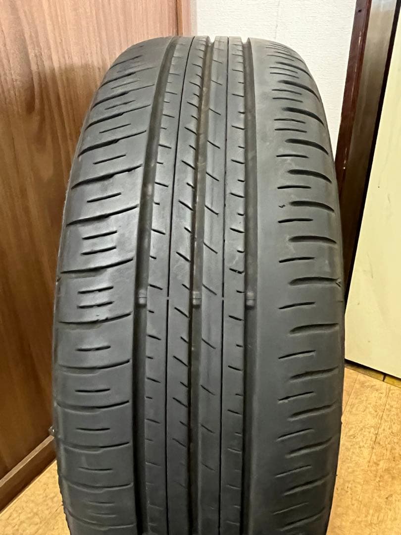 期2019年製 ダンロップ中古夏タイヤ 185/60R15 4本セット アクア等