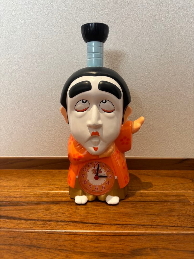 志村けんバカ殿様　置時計 音声機能付き