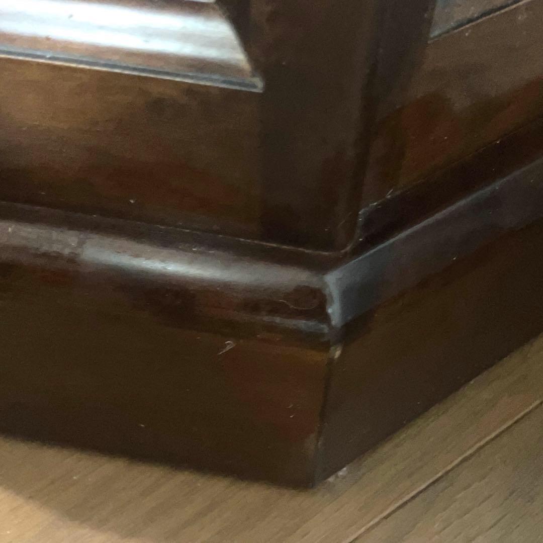 ❤️三面ガラス+一面鏡❤️ ❤️合計四面❤️ショーケースアンティーク調❤️￼