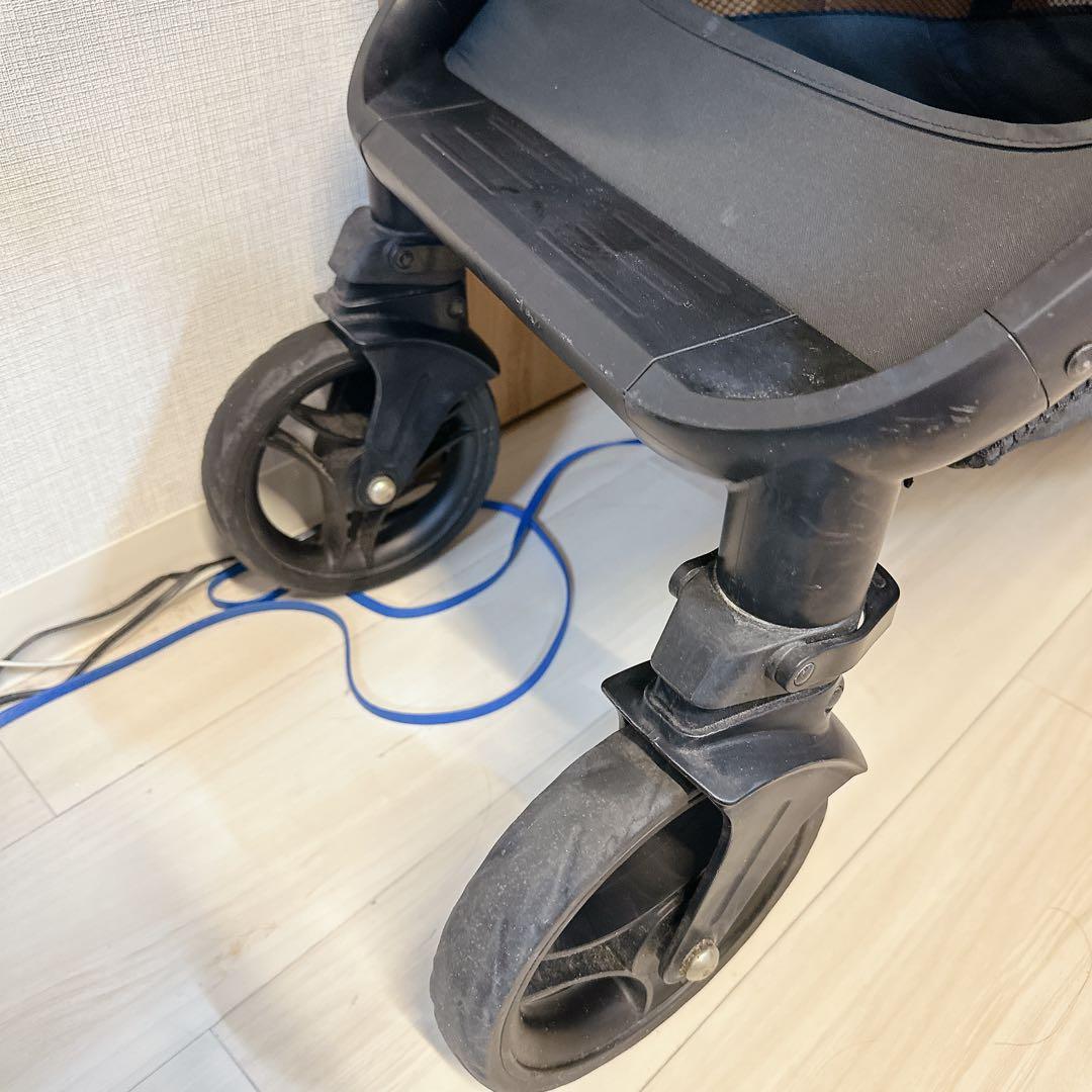 状態良好★Joie ネイビー 2人乗りベビーカー