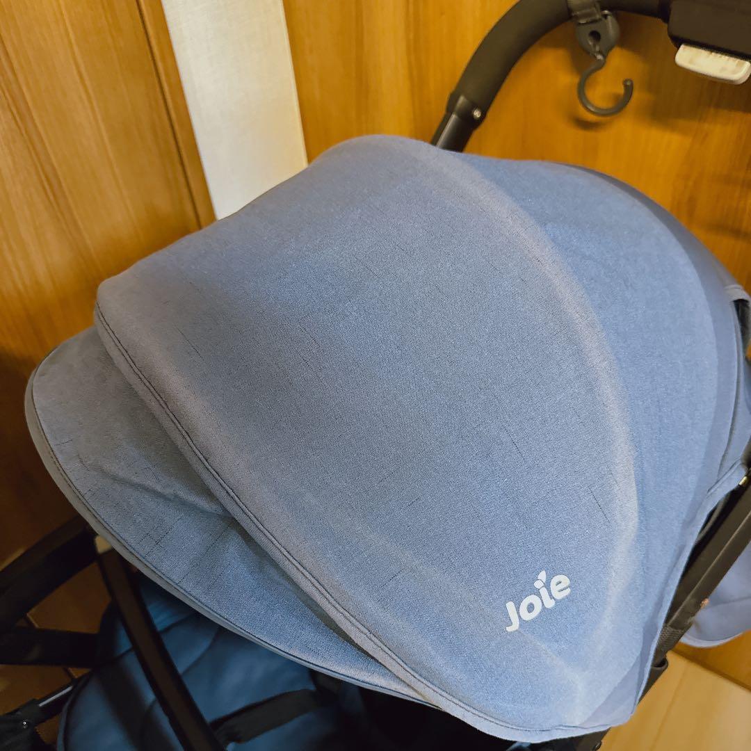 状態良好★Joie ネイビー 2人乗りベビーカー