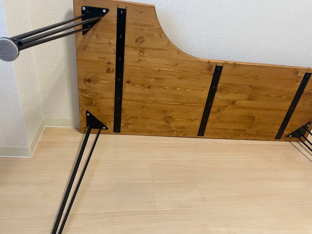 パソコンデスク オフィスデスク 机 L字 おしゃれ LOWYA ミシン台　木製