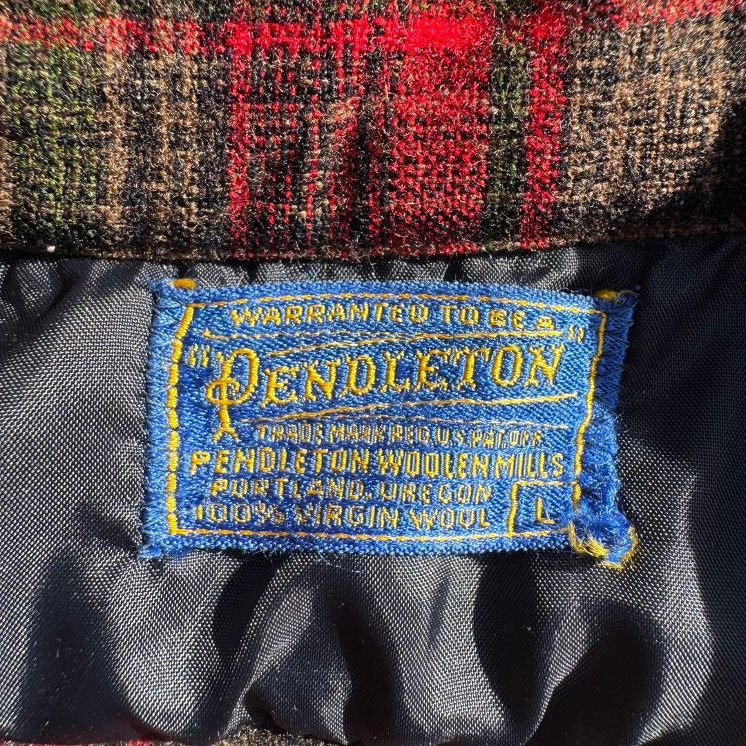 はち PENDLETON 60s シャドーチェックボードシャツ キムタク