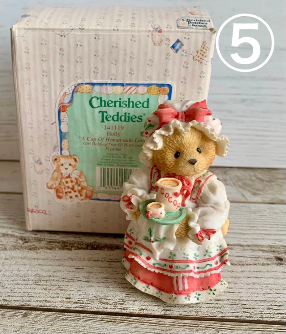 チェリッシュドテディーズ サンタの工房 6 点セット