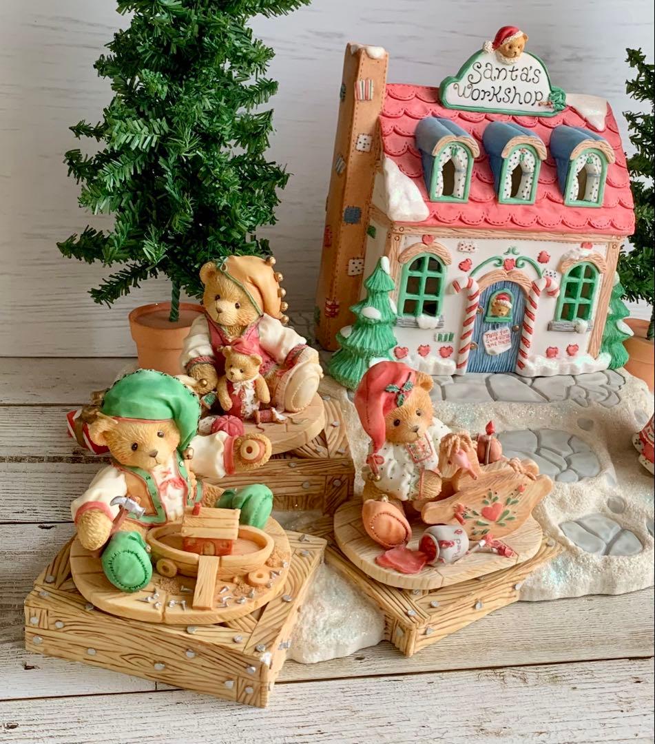 チェリッシュドテディーズ サンタの工房 6 点セット