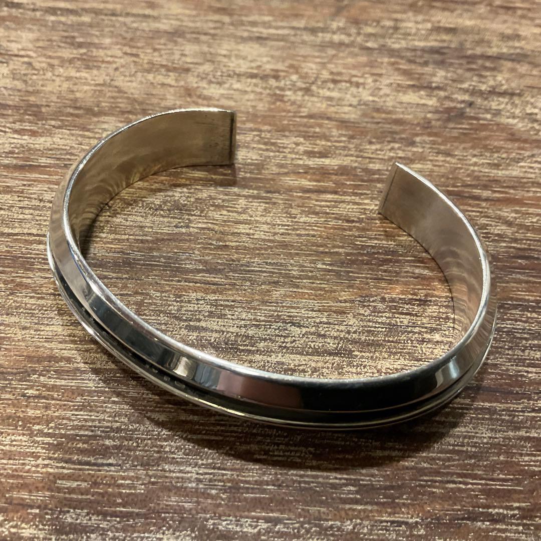 TOM HAWK トムホーク スターリングシルバー 2ライン バングル ナバホ族