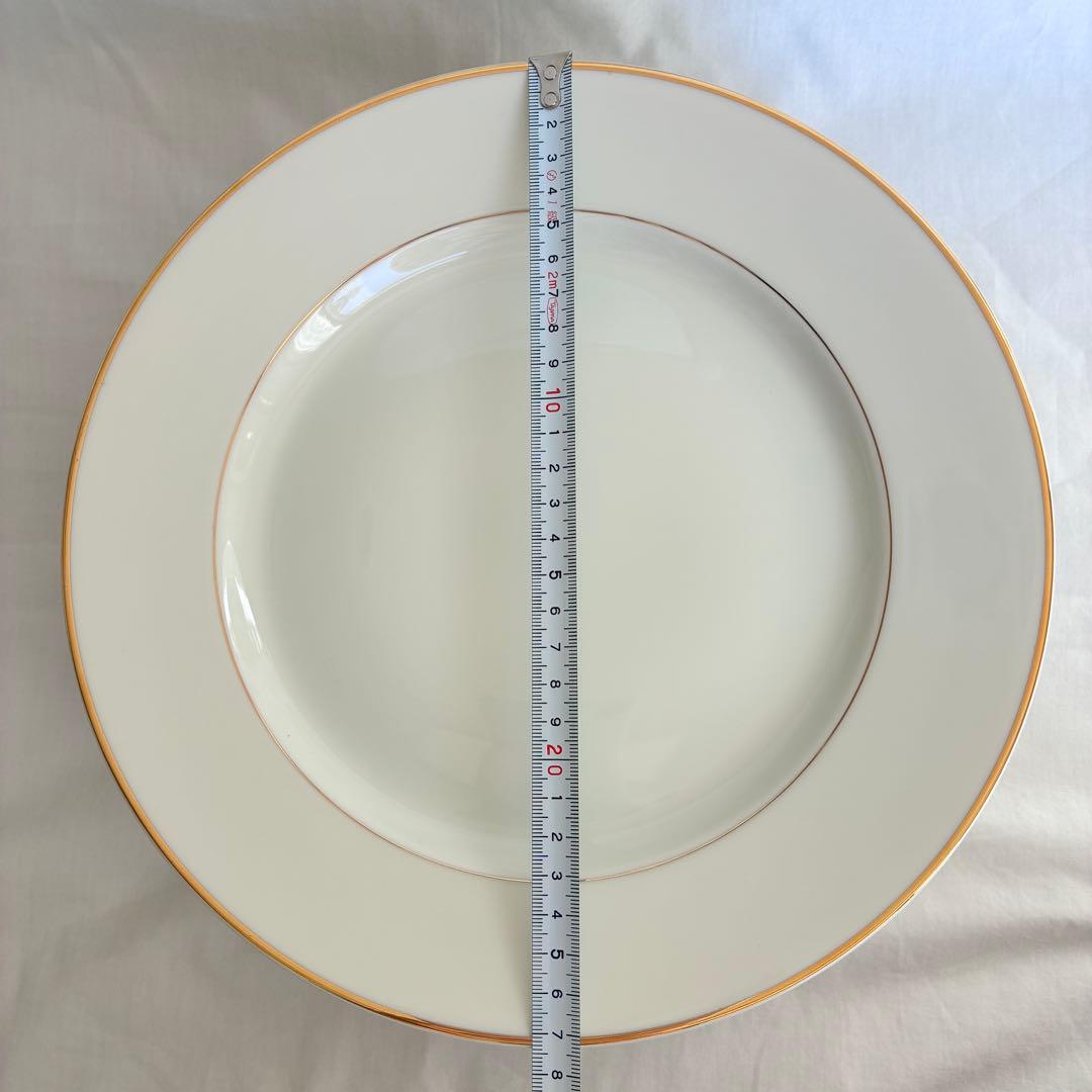 食器まとめ売り大皿平皿10枚洋食器RanmaruDynastyアイボリー金縁