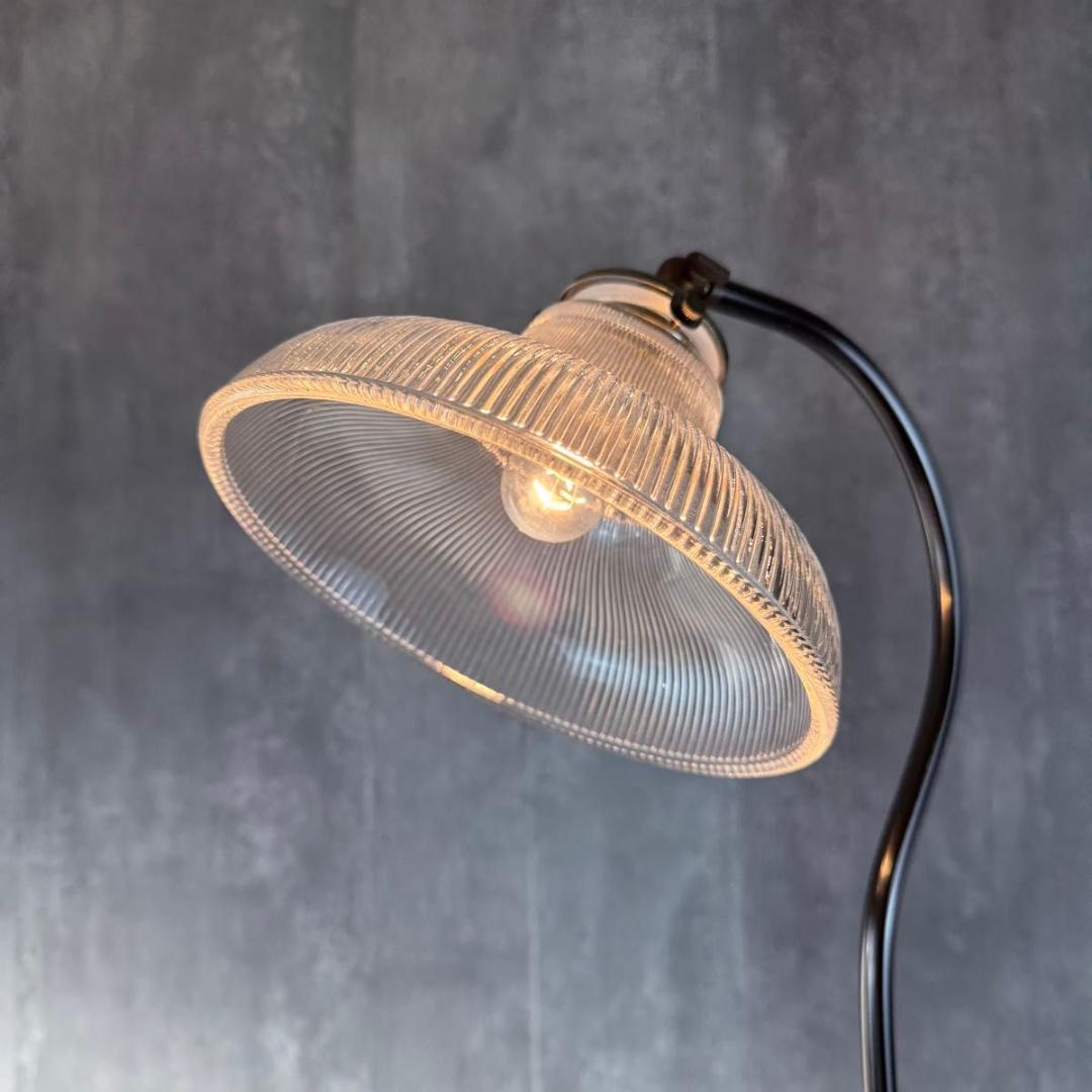 フロアスタンドライト ガラスシェードランプ アンティーク調 レトロ 間接照明