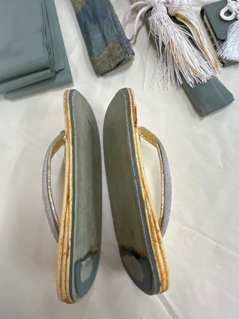 七五三 男の子用 7歳 平安時代 着物 羽織 はかま 草履 10点セット.