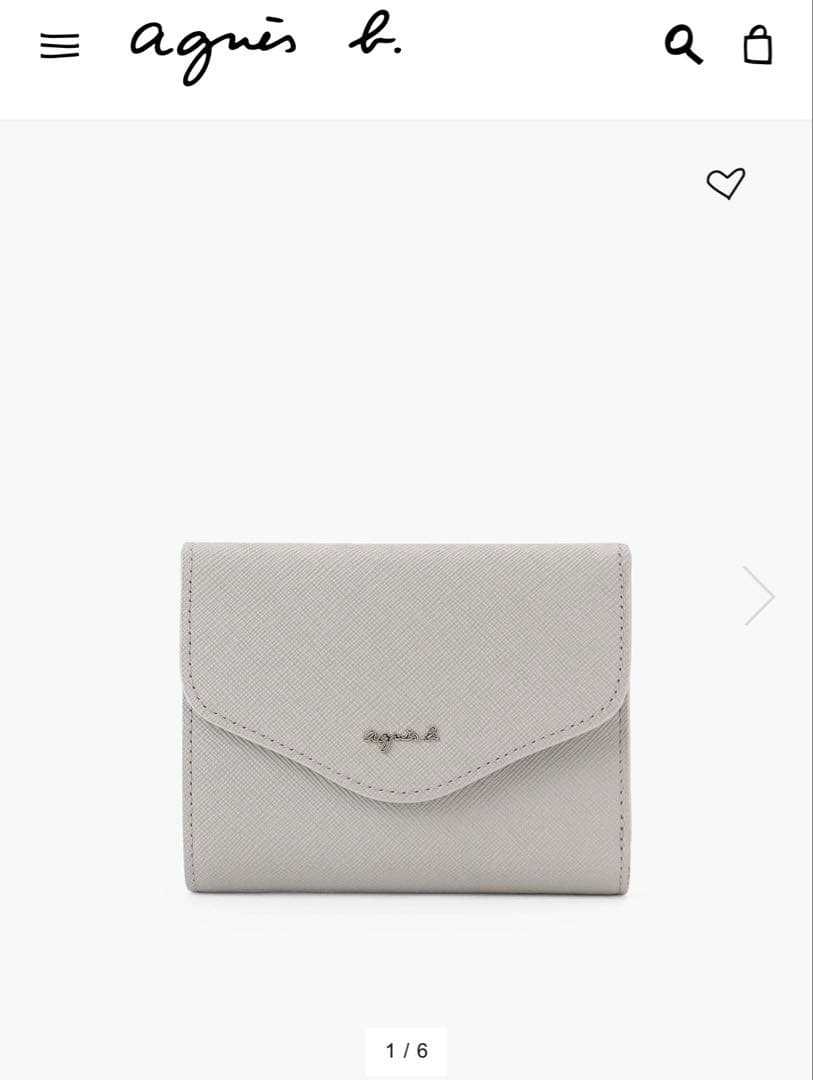 【新品未使用】アニエス・ベー　財布　agnesb