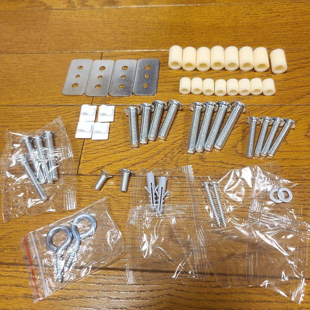 テレビスタンド 壁寄せ 32-55インチ対応 棚付き ホワイト 木製 イーゼル型