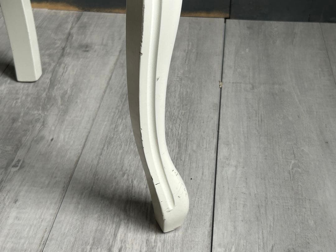 専用　①イタリア　ヨーロピアン　ヨーロッパ　猫脚　シンプル　ホワイトチェア　nz