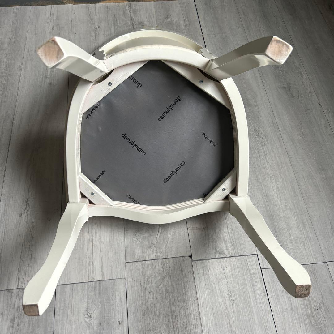 専用　①イタリア　ヨーロピアン　ヨーロッパ　猫脚　シンプル　ホワイトチェア　nz