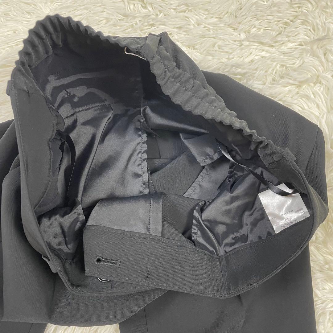 美品 ✨　L サイズ　PLST プラステ スーツ ノーカラー パンツ ブラック