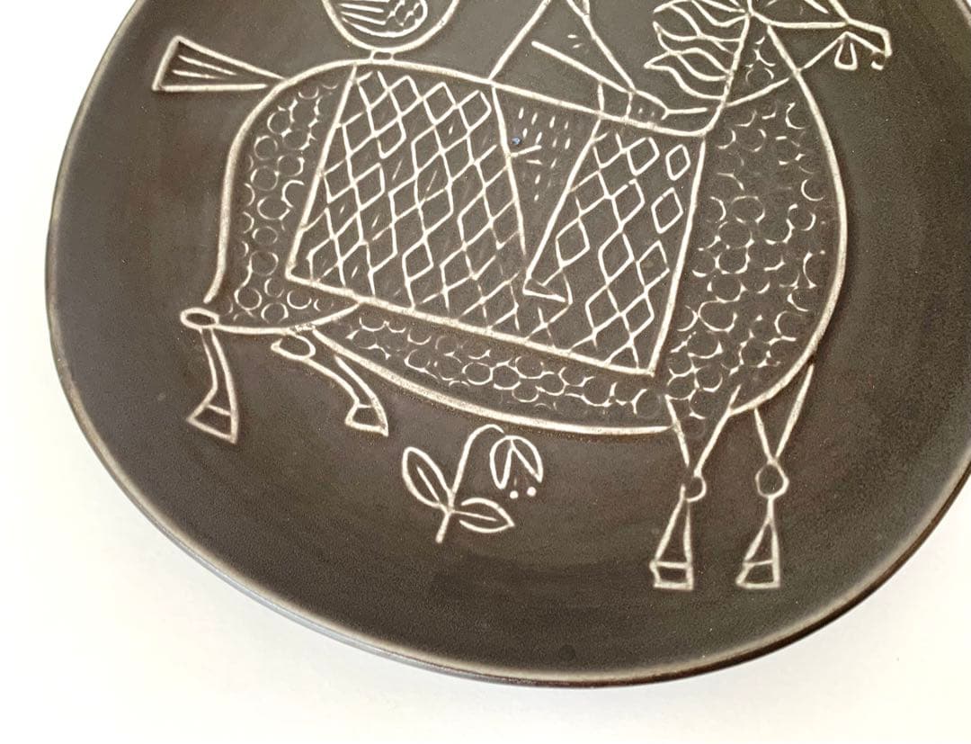 グスタフスベリ Piazzaプレート 19cm ピアッツァ スティグ・リンドベリ