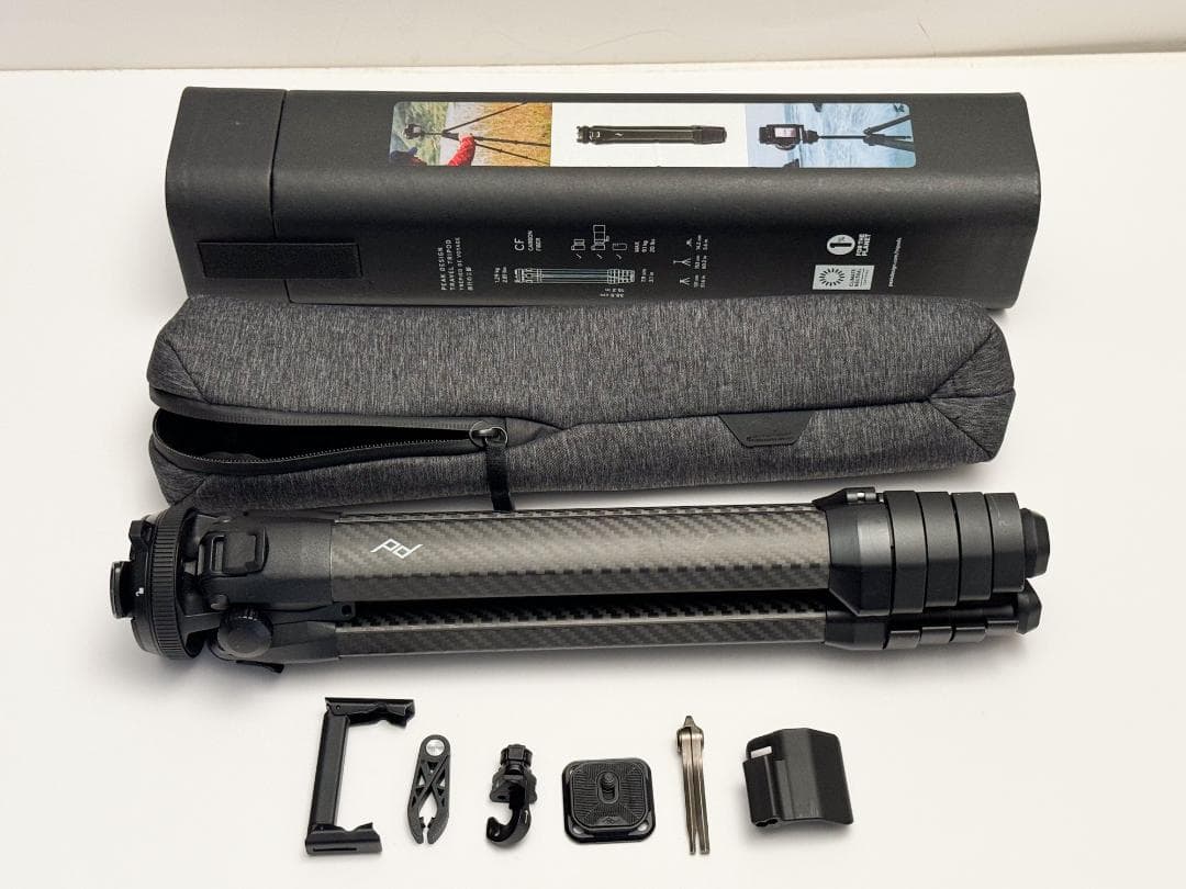Peak Design カーボン トラベル三脚 Travel Tripod