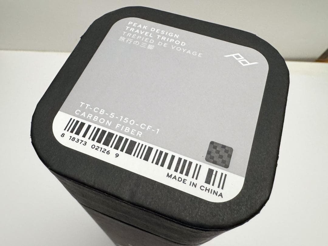 Peak Design カーボン トラベル三脚 Travel Tripod