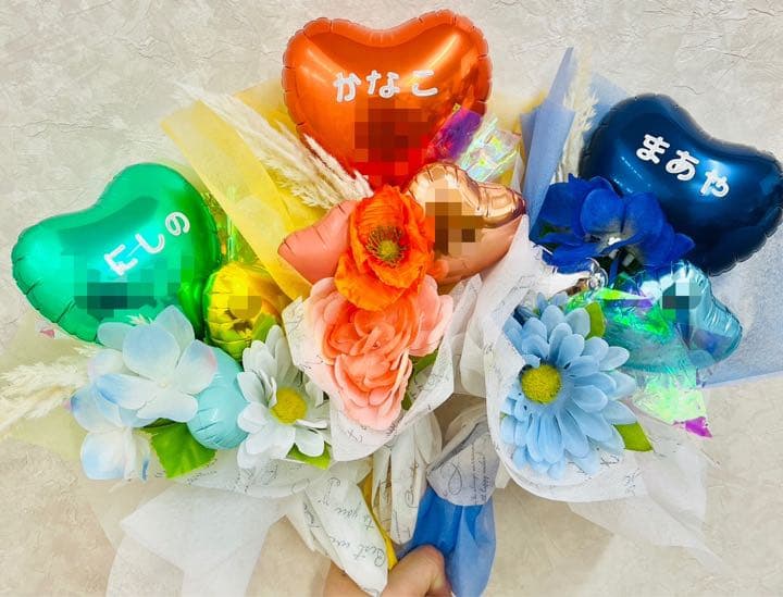 バルーンブーケ　卒業　入学