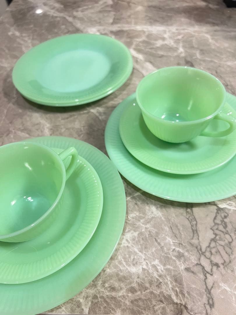 ファイヤーキング8点セット　ジェダイ ティーカップ　ソーサー　プレート