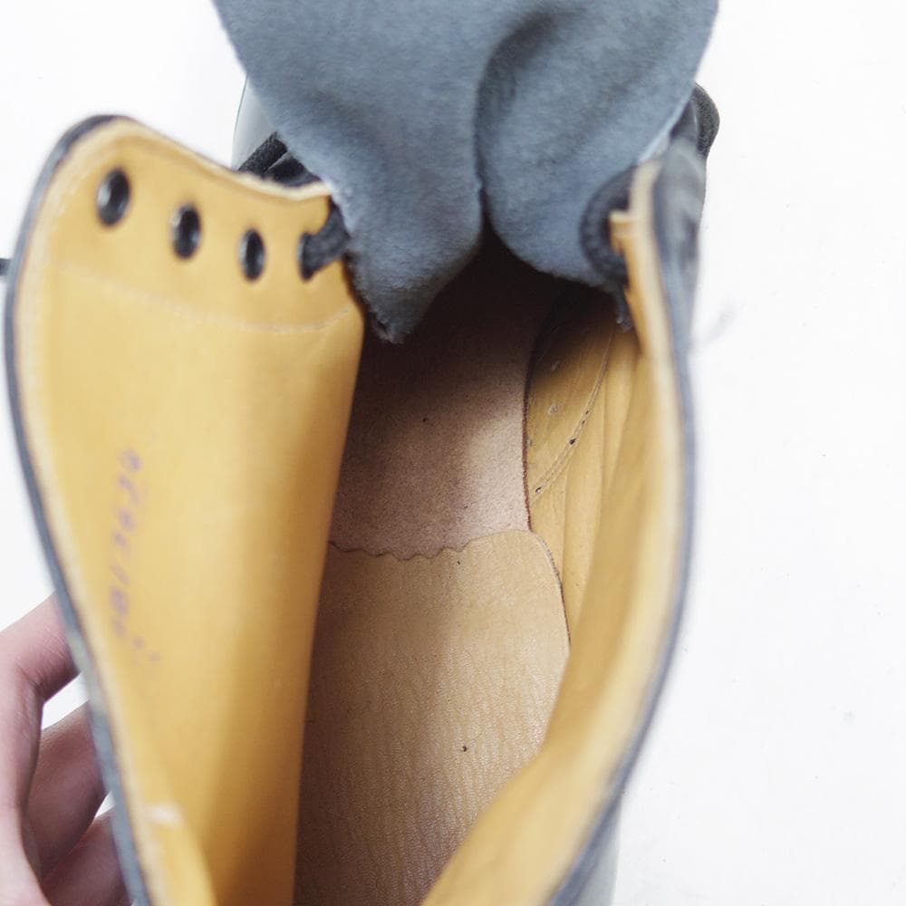 27.5cm　カナダ軍　ポリスブーツ　ミリタリー　ブラック　P3966