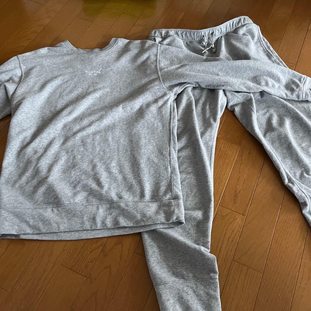 TENTIAL リカバリーウェア　レディース　上下　グレー L