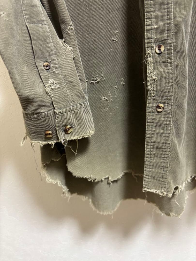 hy0825　 RESURRECTION ダメージ加工 カーディガン