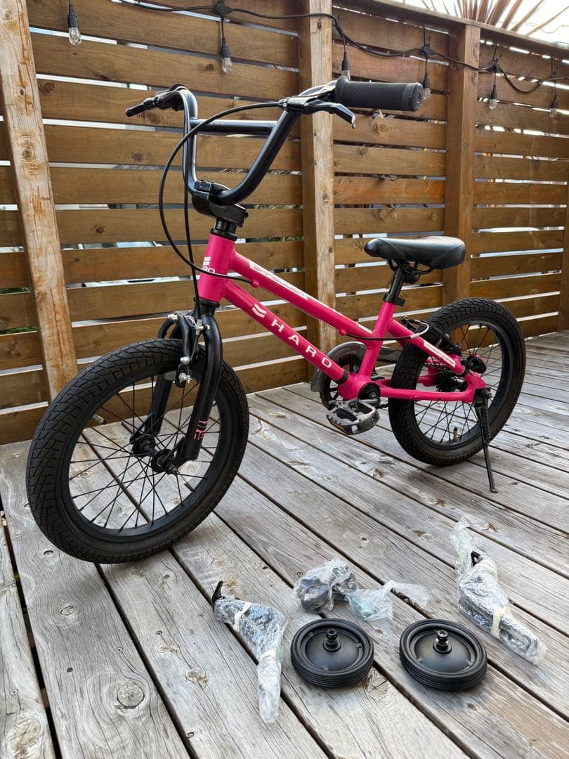 HARO BIKES SHREDDER 16 補助輪付 kids BMX 自転車
