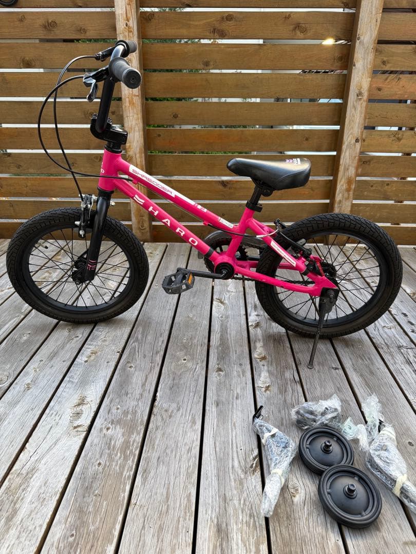 HARO BIKES SHREDDER 16 補助輪付 kids BMX 自転車