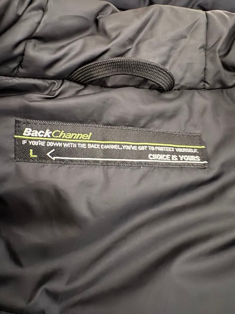 専用　Back Channel コヨーテファー 中綿ジャケット L