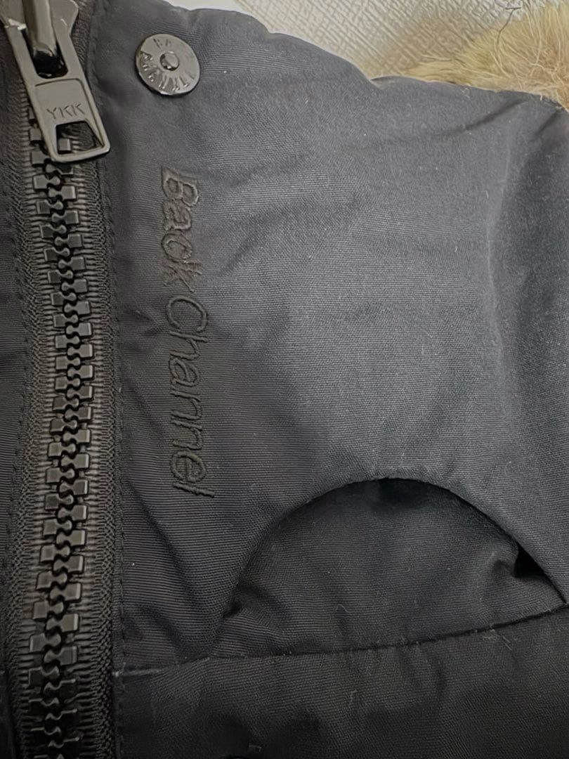 専用　Back Channel コヨーテファー 中綿ジャケット L