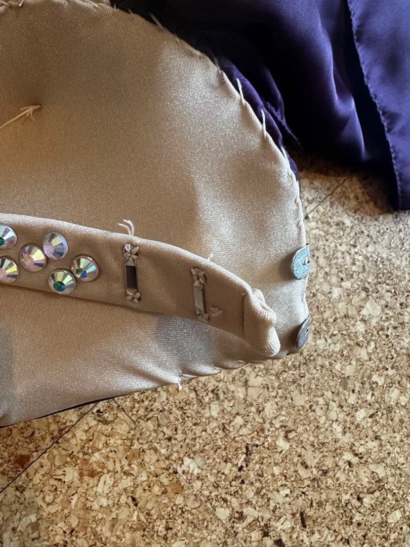 Madela、紫のベリーダンス 衣装