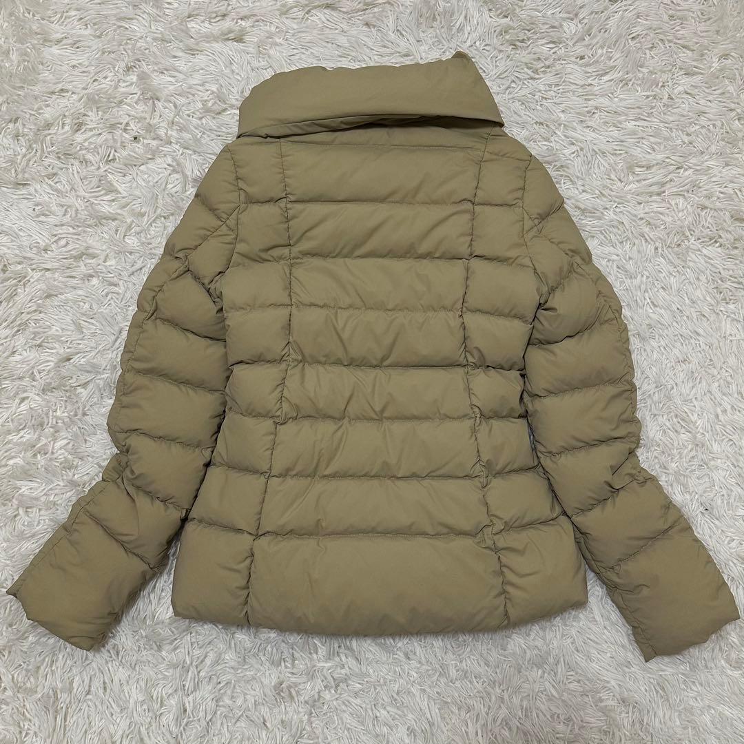 値下げ レア タトラス ダウンジャケット 肩ロゴ ダウンコート ミドル Aライン