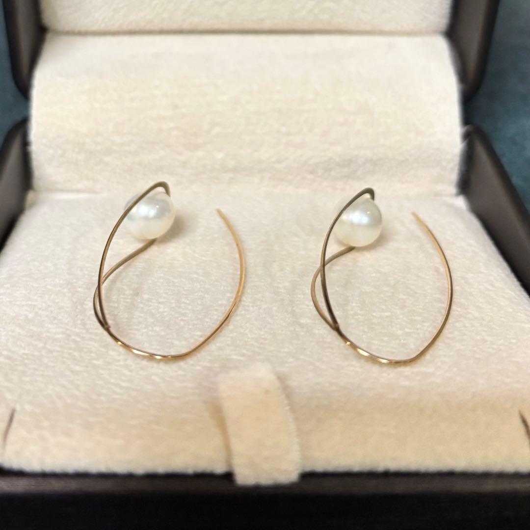 アガット agete K10パールピアス