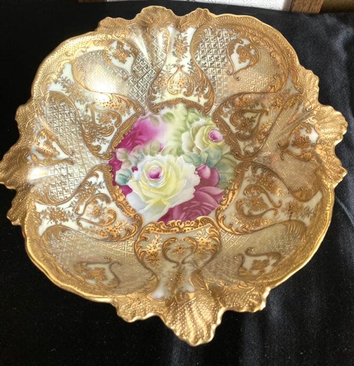 美品❗️希少❗️薔薇お皿