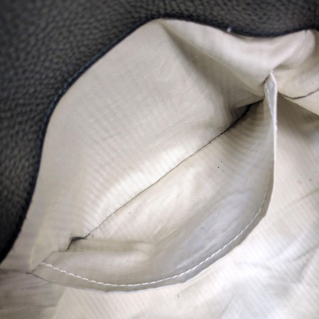 ヤングアンドオルセン エンボス レザー ベルテッド トートバッグ S