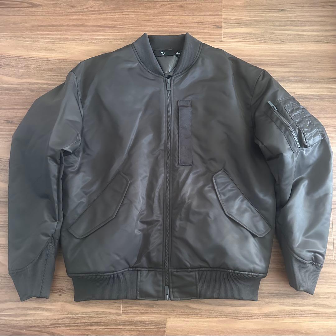 ユニクロ ＋J ハイブリッドダウンオーバーサイズMA-1