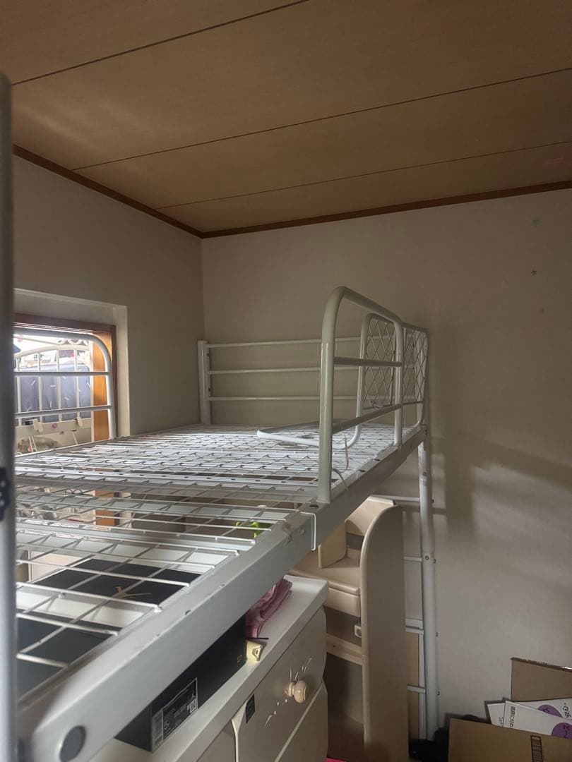 ロフトベッド　ホワイト　 だんご