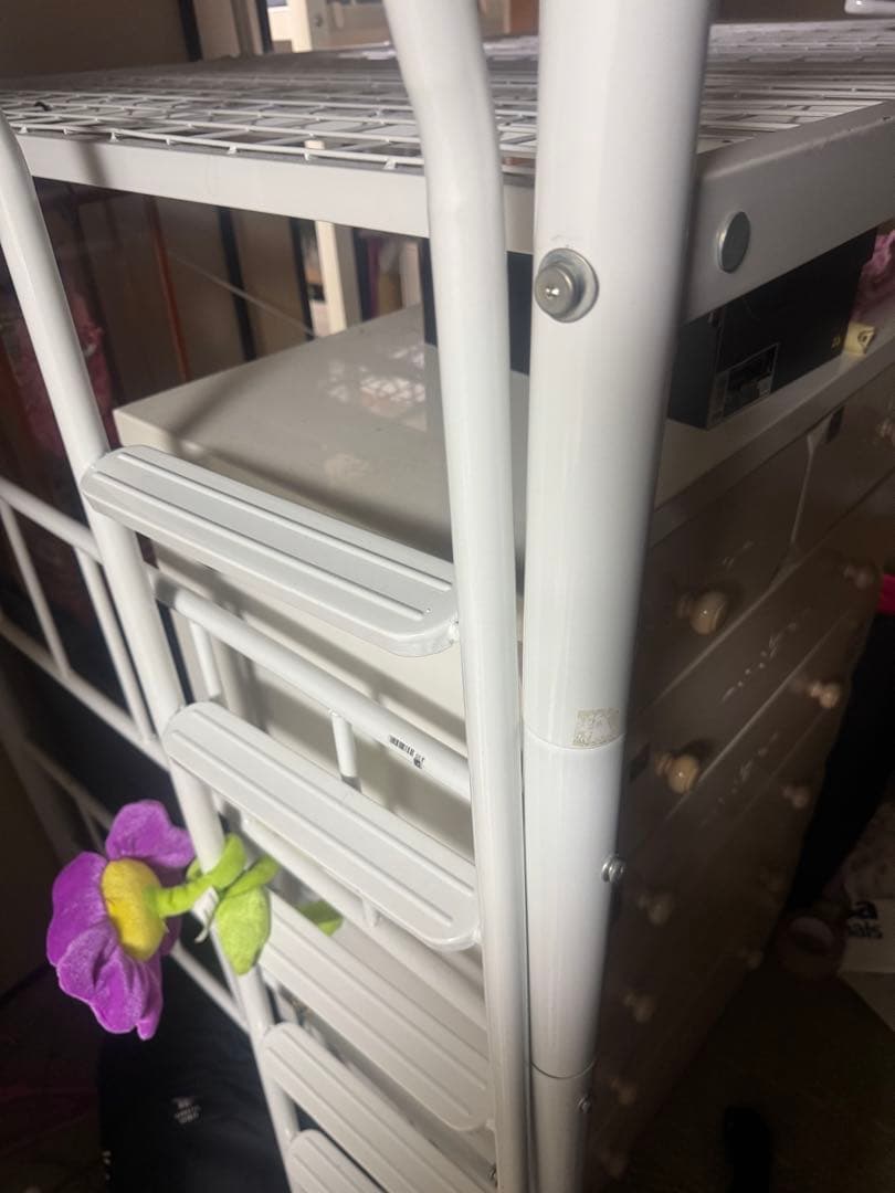 ロフトベッド　ホワイト　 だんご