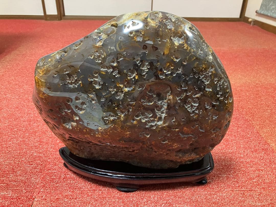 瑪瑙　メノウ　パワーストーン　鑑賞石　天然石　置物