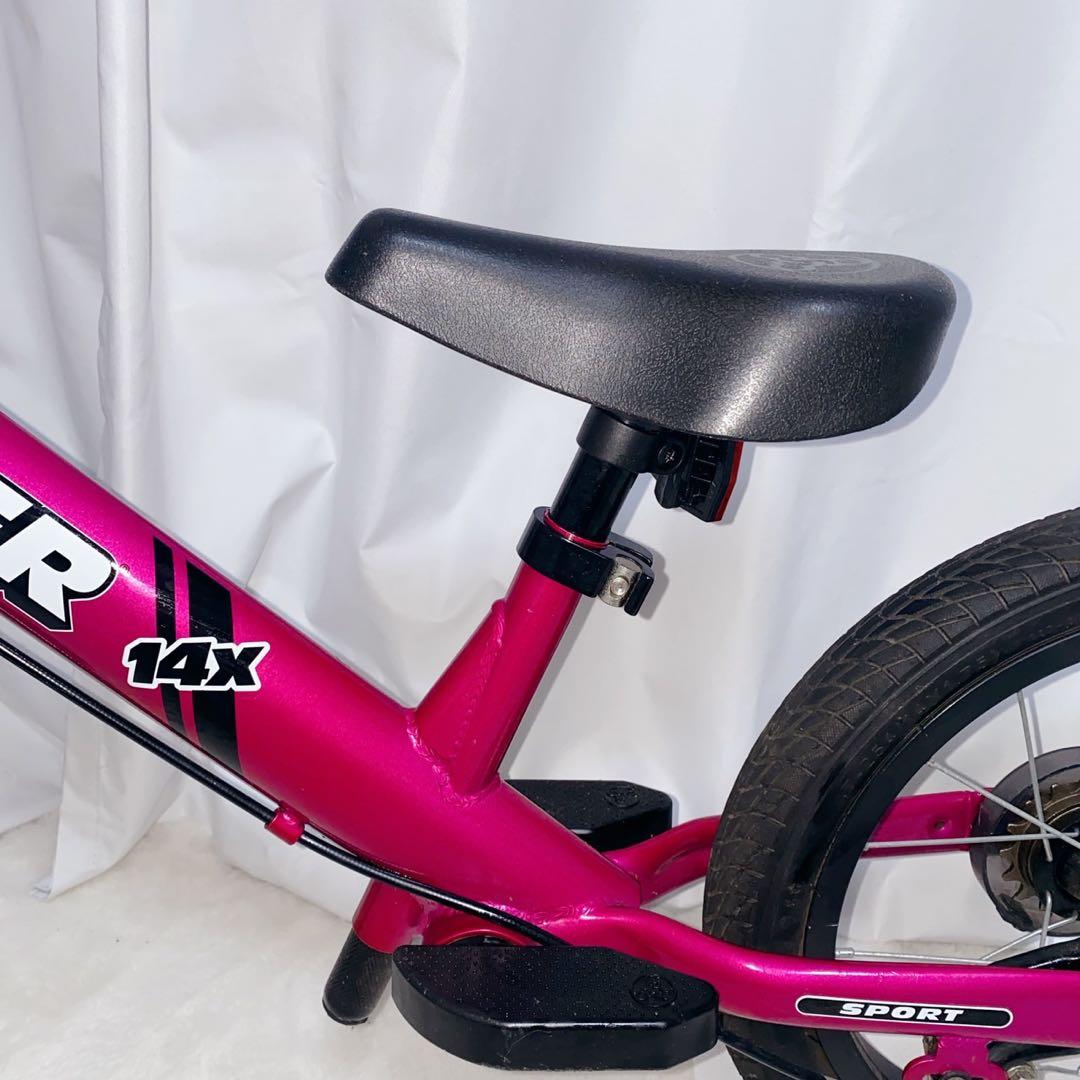 【★未使用級★】ストライダー 14x 14インチ　ピンク　キッズバイク