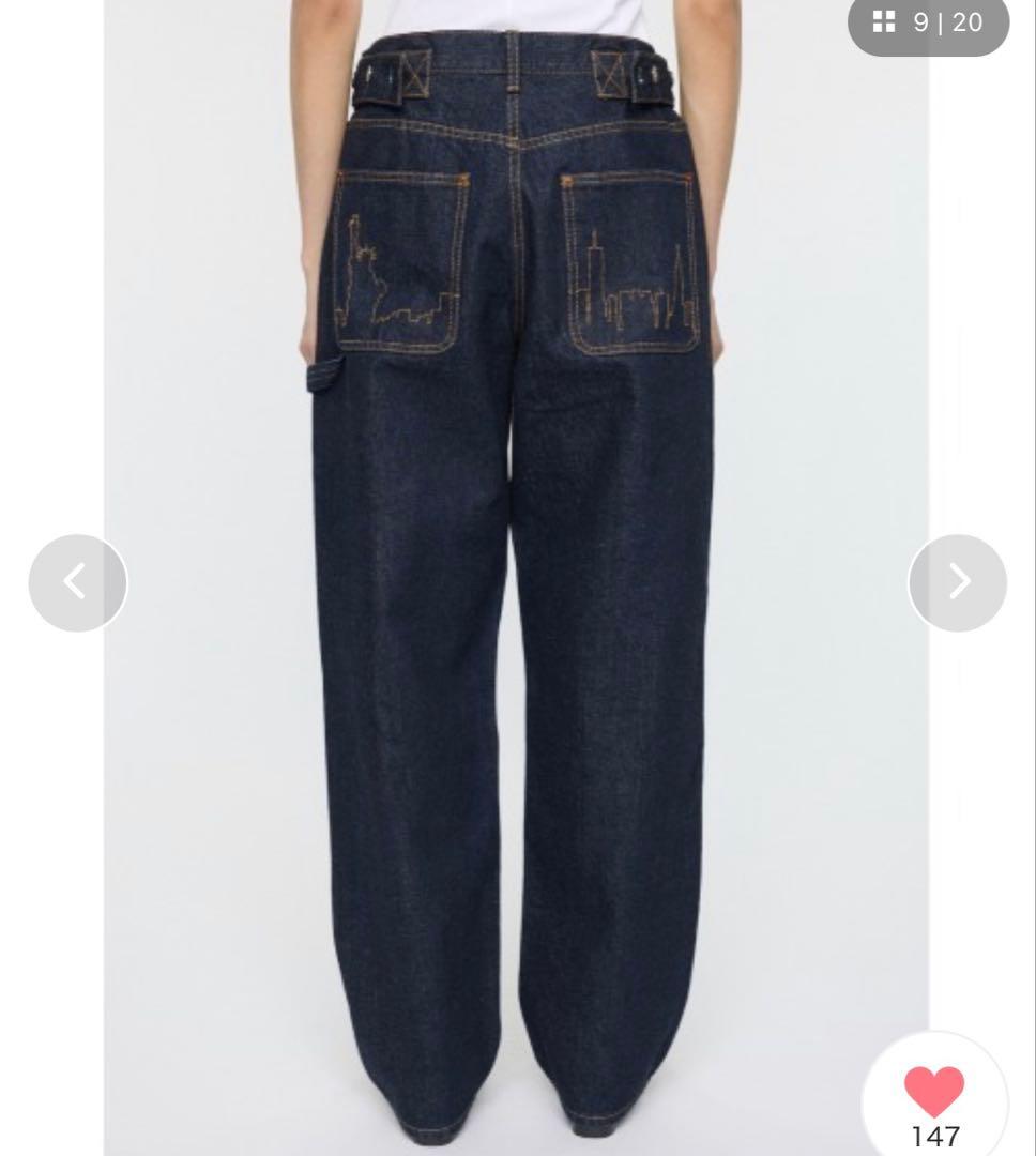 MOANDMO DENIM PADDED セットアップ上